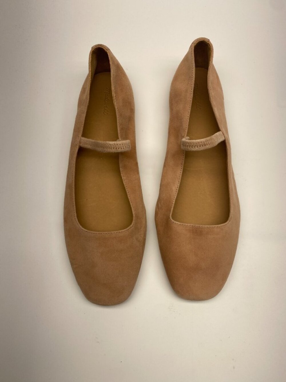 Madewell Womens Warm Sand The Greta Ballet Flat Sz 11 - Picture 2 of 8